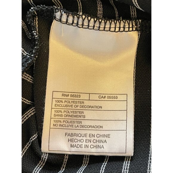 Nike Golf Men's Large black short sleeve polo striped - Picture 7 of 7